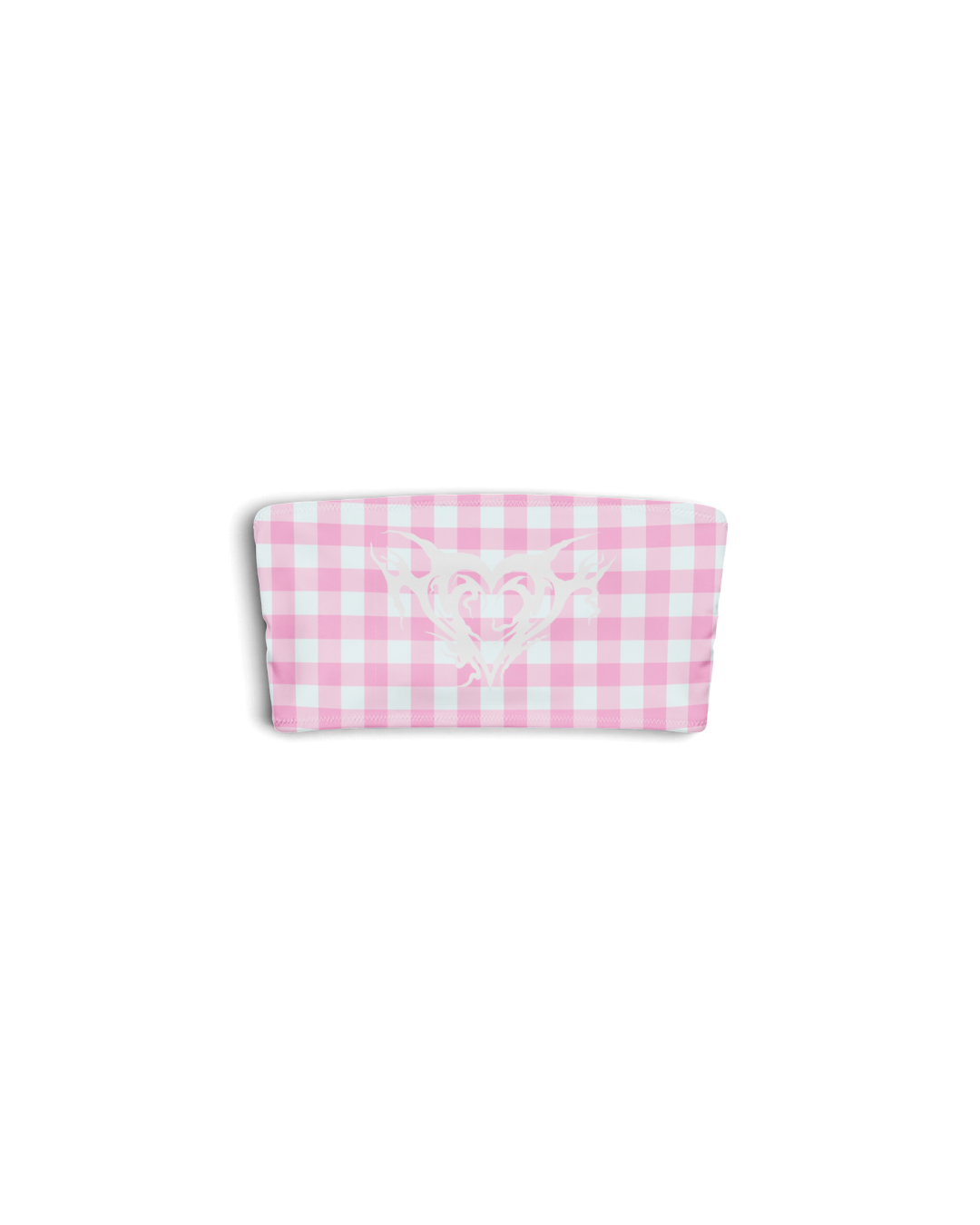 RECYCLED BANDEAU BIKINI TOP ❤︎ PRINT #1