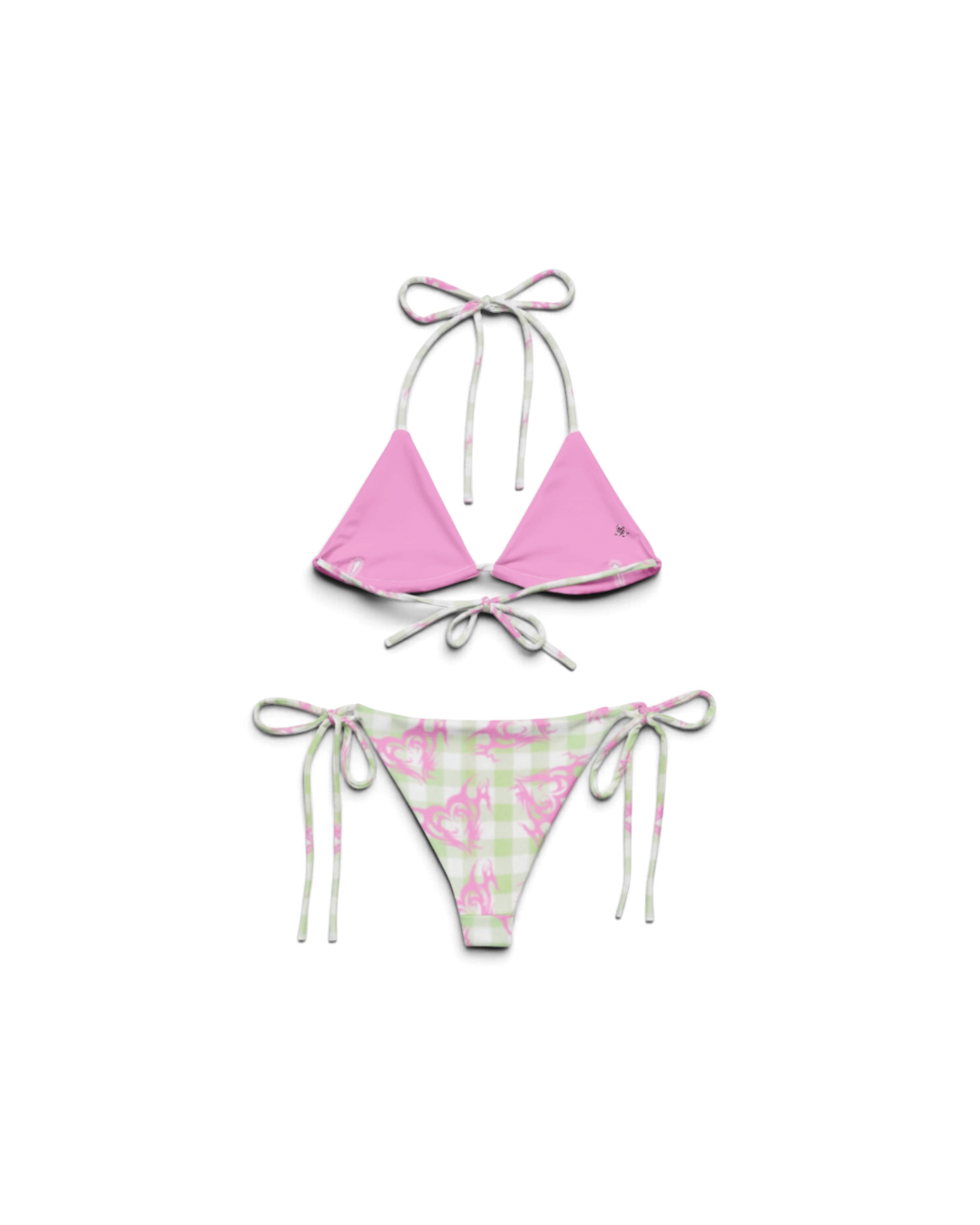 RECYCLED STRING BIKINI SET ❤︎ PRINT #2