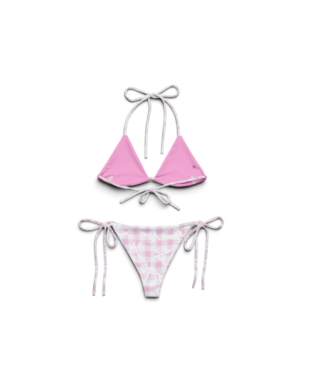 RECYCLED STRING BIKINI SET ❤︎ PRINT #3