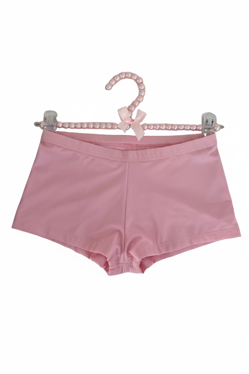 Universum Mini Shorts in Fairy Lux on pearl hanger back